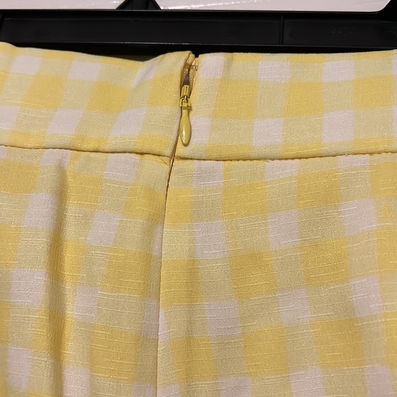 NWT Anthropologie Hutch Pleated Gingham Shorts - Picture 9 of 13